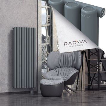 Mati Radiateur En Aluminium 1500x662 Anthracite - Thumbnail