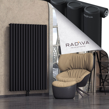 Mati Radiateur En Aluminium 1600x1106 Noir - Thumbnail