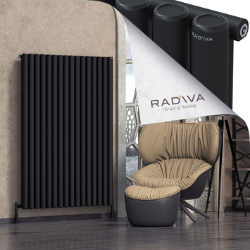 Mati Radiateur En Aluminium 1600x1180 Noir - Thumbnail