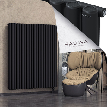 Mati Radiateur En Aluminium 1600x1476 Noir - Thumbnail