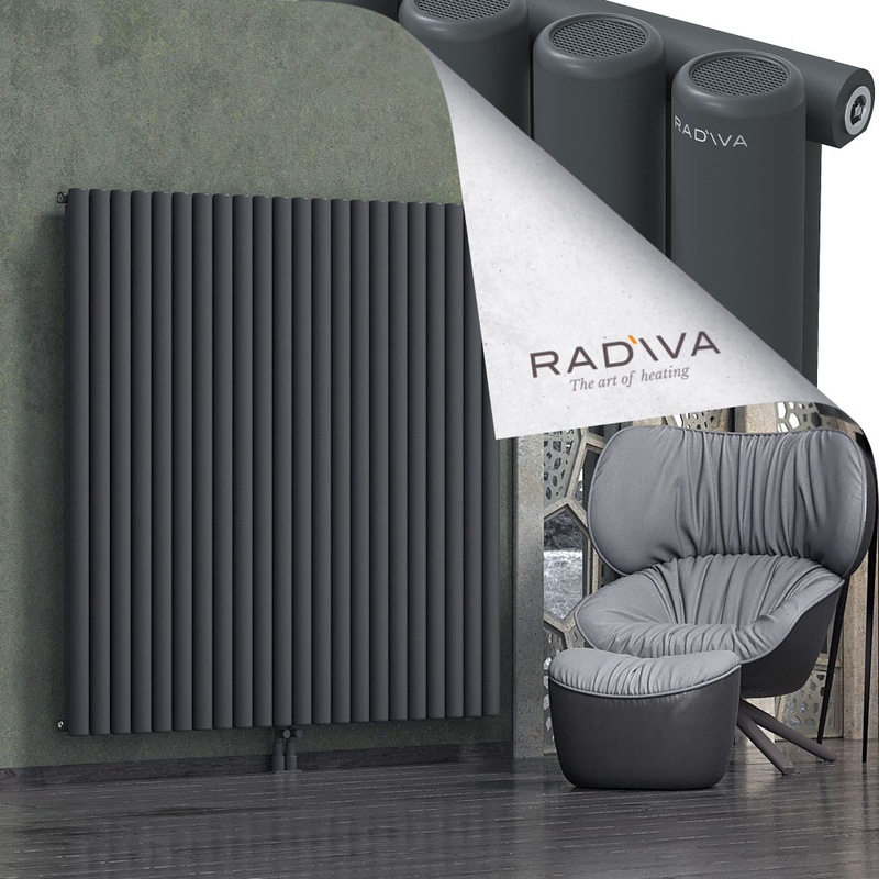 Mati Radiateur En Aluminium 1600x1624 Anthracite Foncé