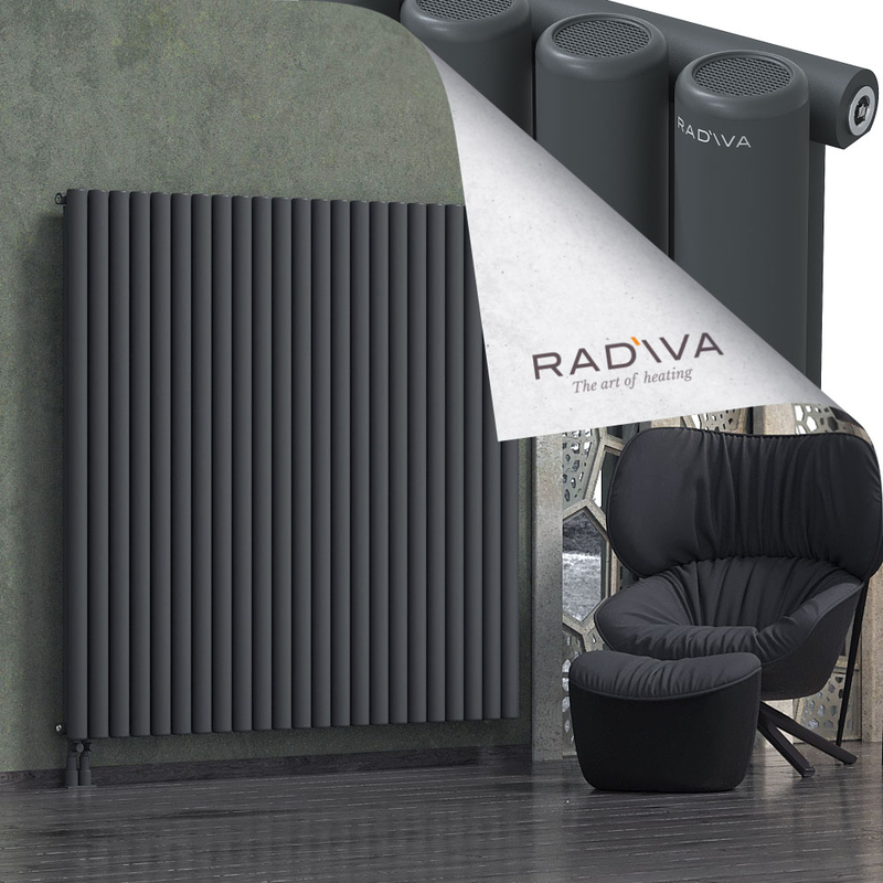 Mati Radiateur En Aluminium 1600x1698 Anthracite Foncé