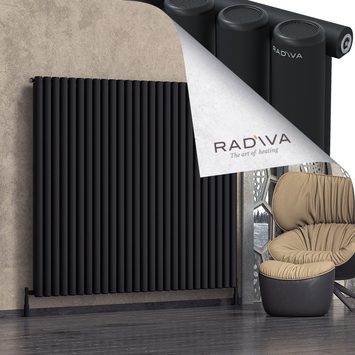 Mati Radiateur En Aluminium 1600x1920 Noir - Thumbnail