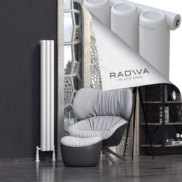 Mati Radiateur En Aluminium 1600x218 Blanc - Thumbnail