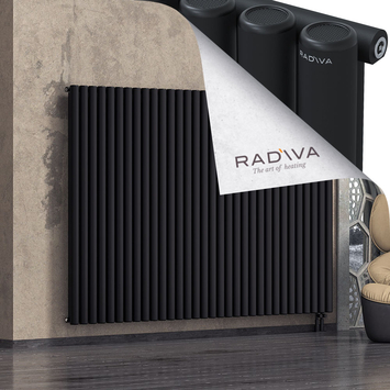 Mati Radiateur En Aluminium 1600x2364 Noir - Thumbnail