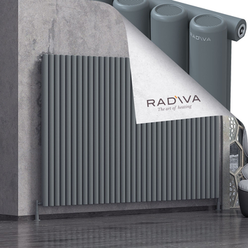 Mati Radiateur En Aluminium 1600x2512 Anthracite - Thumbnail