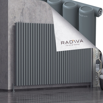 Mati Radiateur En Aluminium 1600x2586 Anthracite - Thumbnail