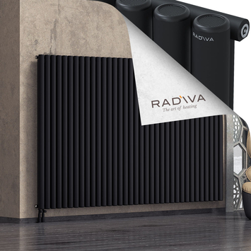 Mati Radiateur En Aluminium 1600x2586 Noir - Thumbnail