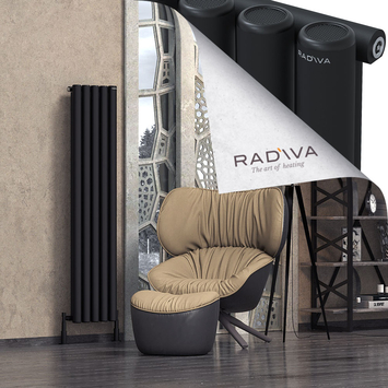 Mati Radiateur En Aluminium 1600x366 Noir - Thumbnail