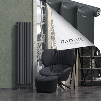 Mati Radiateur En Aluminium 1600x440 Anthracite Foncé - Thumbnail