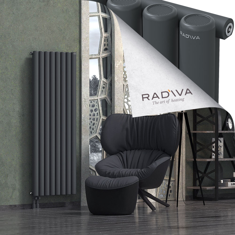 Mati Radiateur En Aluminium 1600x588 Anthracite Foncé