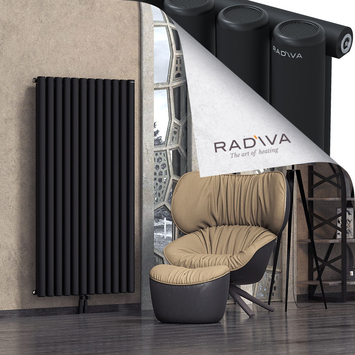 Mati Radiateur En Aluminium 1600x884 Noir - Thumbnail