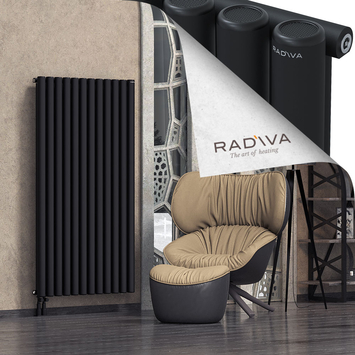 Mati Radiateur En Aluminium 1600x884 Noir - Thumbnail