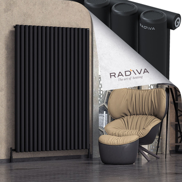 Mati Radiateur En Aluminium 1800x1328 Noir - Thumbnail