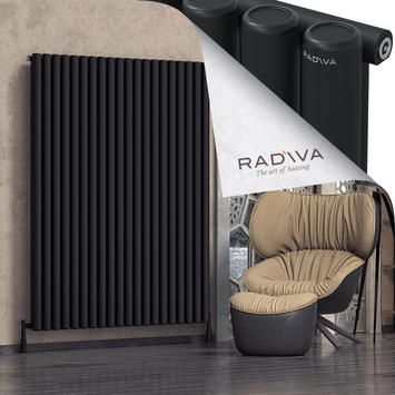 Mati Radiateur En Aluminium 1800x1476 Noir - Thumbnail