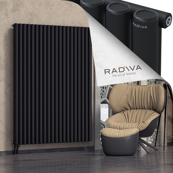 Mati Radiateur En Aluminium 1800x1476 Noir - Thumbnail