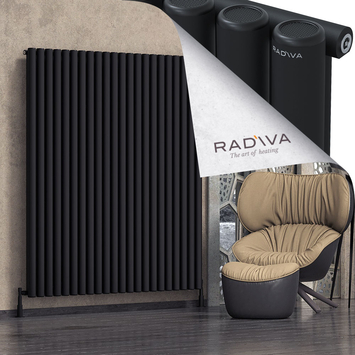 Mati Radiateur En Aluminium 1800x1624 Noir - Thumbnail