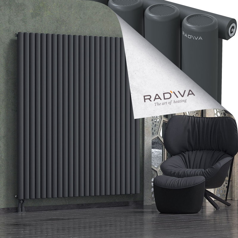 Mati Radiateur En Aluminium 1800x1698 Anthracite Foncé