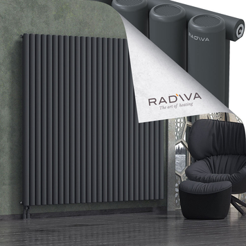 Mati Radiateur En Aluminium 1800x1920 Anthracite Foncé - Thumbnail