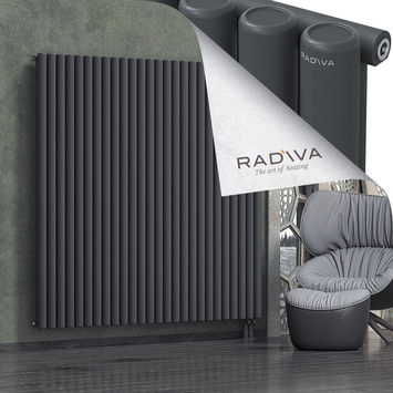 Mati Radiateur En Aluminium 1800x1920 Anthracite Foncé - Thumbnail