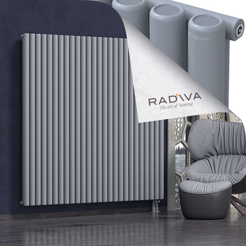 Mati Radiateur En Aluminium 1800x1920 Gris - Thumbnail