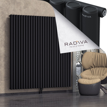 Mati Radiateur En Aluminium 1800x1920 Noir - Thumbnail