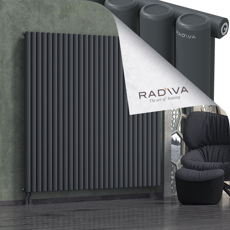 Mati Radiateur En Aluminium 1800x1994 Anthracite Foncé