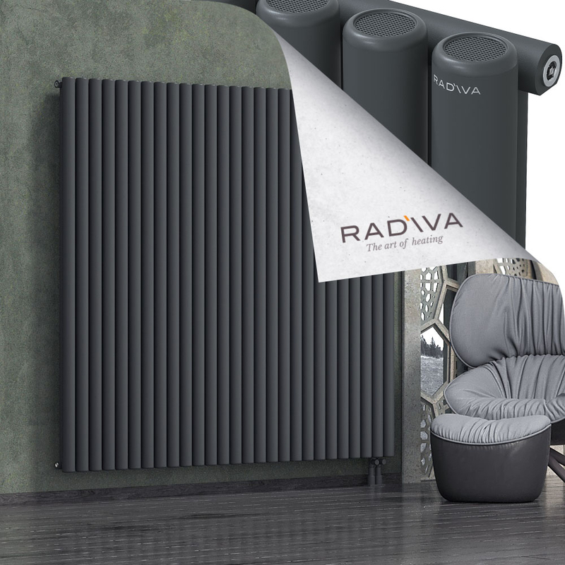 Mati Radiateur En Aluminium 1800x1994 Anthracite Foncé