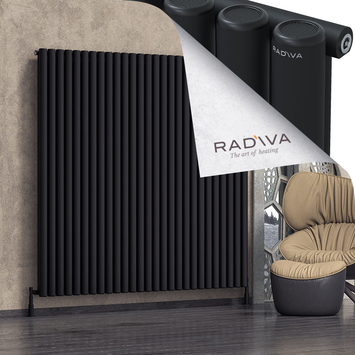 Mati Radiateur En Aluminium 1800x1994 Noir - Thumbnail