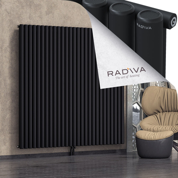 Mati Radiateur En Aluminium 1800x1994 Noir - Thumbnail