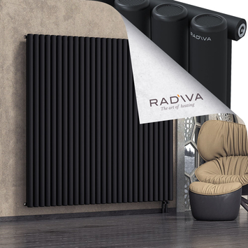 Mati Radiateur En Aluminium 1800x1994 Noir - Thumbnail