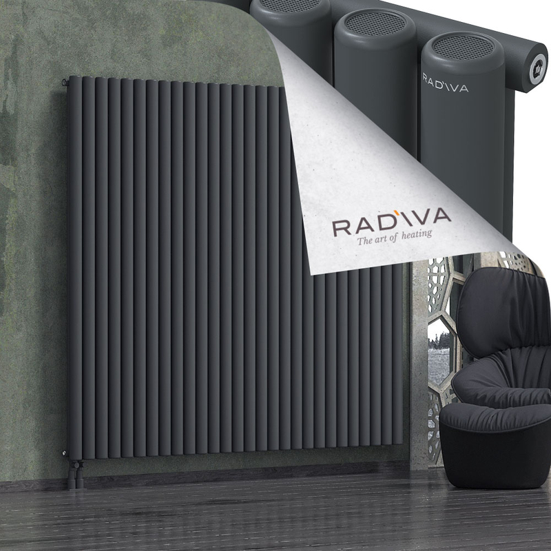 Mati Radiateur En Aluminium 1800x2068 Anthracite Foncé