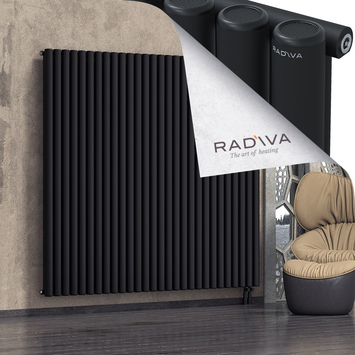 Mati Radiateur En Aluminium 1800x2068 Noir - Thumbnail