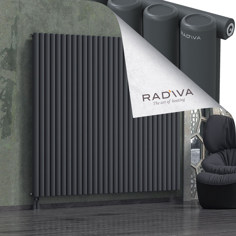 Mati Radiateur En Aluminium 1800x2142 Anthracite Foncé