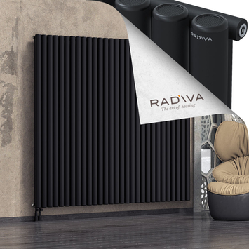 Mati Radiateur En Aluminium 1800x2142 Noir - Thumbnail