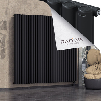 Mati Radiateur En Aluminium 1800x2142 Noir - Thumbnail