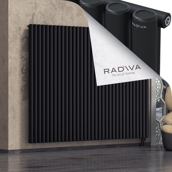 Mati Radiateur En Aluminium 1800x2438 Noir - Thumbnail