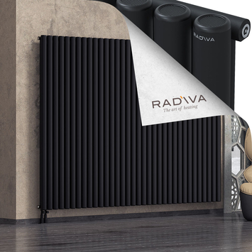 Mati Radiateur En Aluminium 1800x2512 Noir - Thumbnail