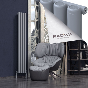 Mati Radiateur En Aluminium 1800x292 Gris - Thumbnail