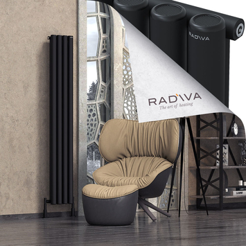 Mati Radiateur En Aluminium 1800x292 Noir - Thumbnail