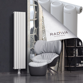 Mati Radiateur En Aluminium 1800x440 Blanc - Thumbnail