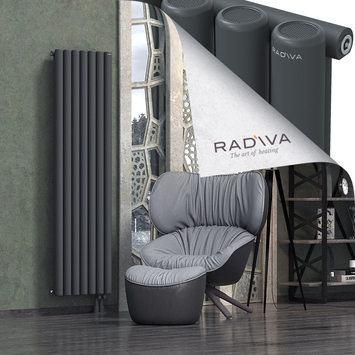 Mati Radiateur En Aluminium 1800x514 Anthracite Foncé - Thumbnail