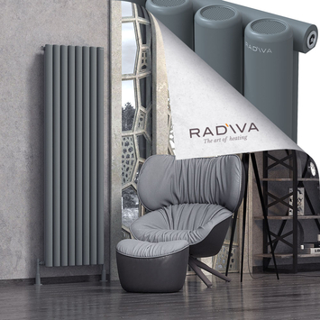 Mati Radiateur En Aluminium 1800x588 Anthracite - Thumbnail