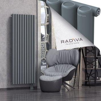 Mati Radiateur En Aluminium 1800x736 Anthracite - Thumbnail