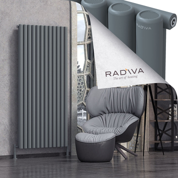 Mati Radiateur En Aluminium 1800x884 Anthracite - Thumbnail