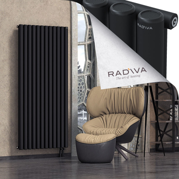 Mati Radiateur En Aluminium 1800x884 Noir - Thumbnail