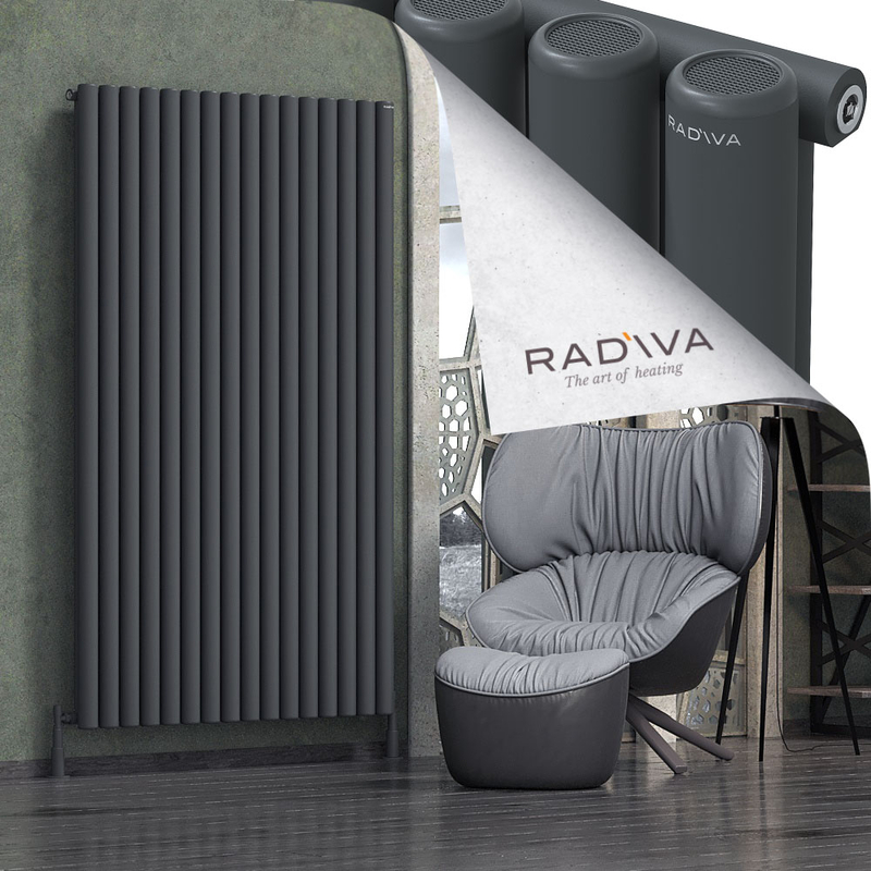 Mati Radiateur En Aluminium 1900x1180 Anthracite Foncé