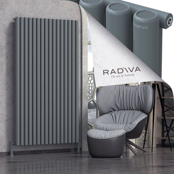 Mati Radiateur En Aluminium 1900x1180 Anthracite - Thumbnail