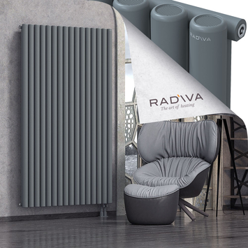 Mati Radiateur En Aluminium 1900x1180 Anthracite - Thumbnail