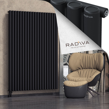 Mati Radiateur En Aluminium 1900x1476 Noir - Thumbnail